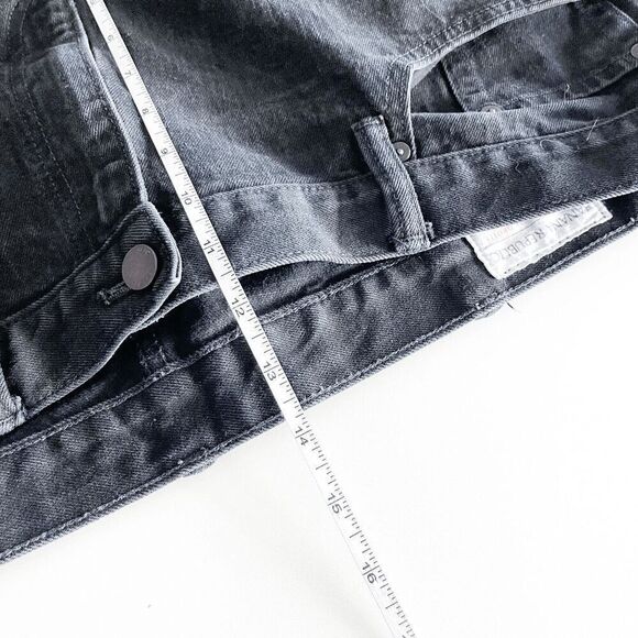 Banana Republic Mens Dark Wash Denim Straight Jeans Black 38x32 - Picture 3 of 9